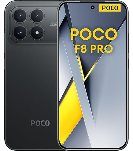 POCO F7 Pro Black 12GB RAM 512GB ROM: Buy Online at Best Price in